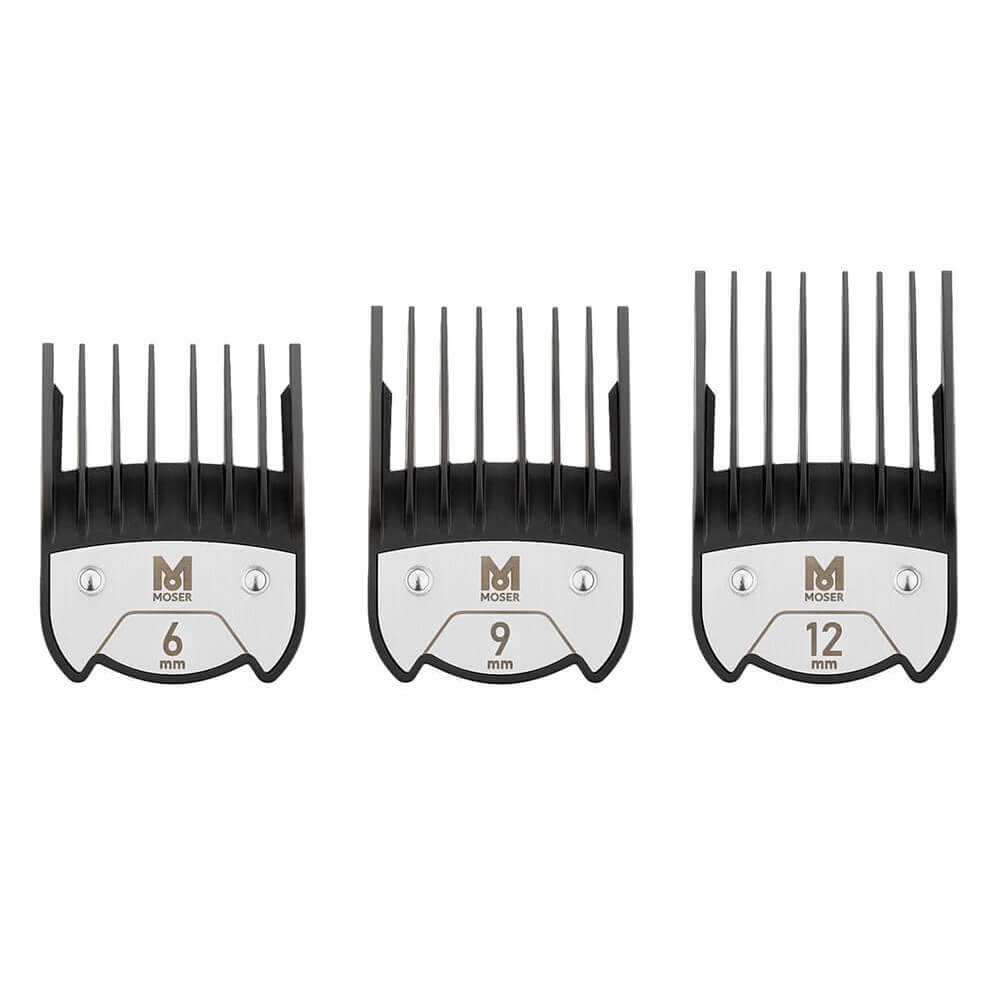 Комплект магнитных насадок Moser Magnetic Premium 3шт 6мм 9мм 12мм 1801-7020