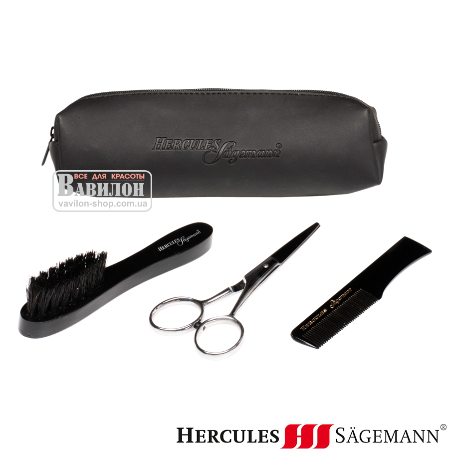 Набор Hercules для ухода за усами 4 предмета