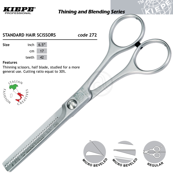 Ножиці філіровочні Kiepe 272 / 6,5 "46 зубів