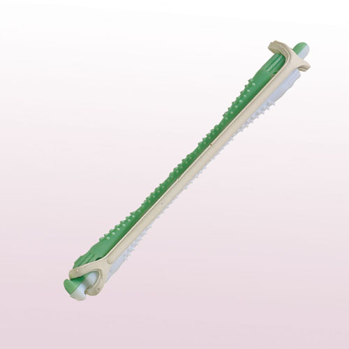 Коклюшки бело-зеленые 12шт 00900