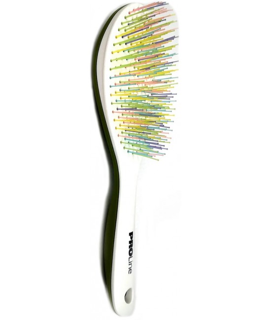 Щетка Proline с двухуровневой радужной щетиной 88000