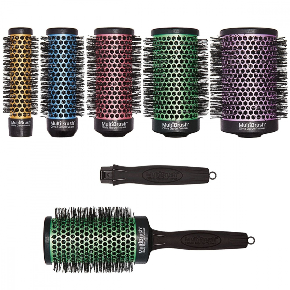 Набор Olivia Garden MultiBrush Starter Kit 6шт OGBMB-STKIT