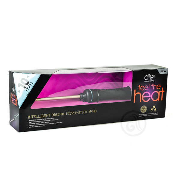 Плойка Diva Intelligent Digital Micro Stick Wand Ø10мм D472