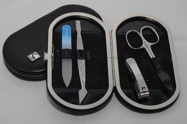 Манікюрний набір Сталекс "Рамка" НМ-04/3 овал