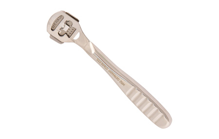 Скребок для кожи цельно-хромированный MRZ 1330