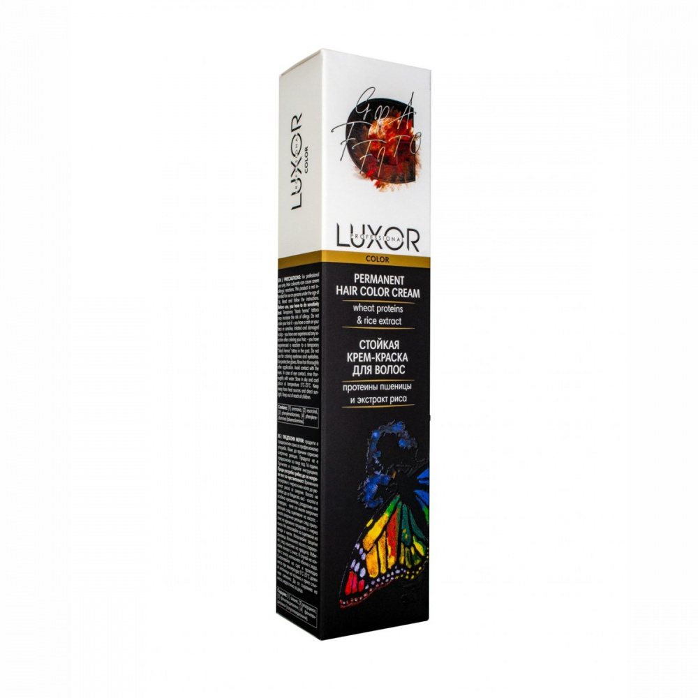 Крем-краска для волос Luxor Professional 9.12 Очень светлый блондин пепельный фиолетовый