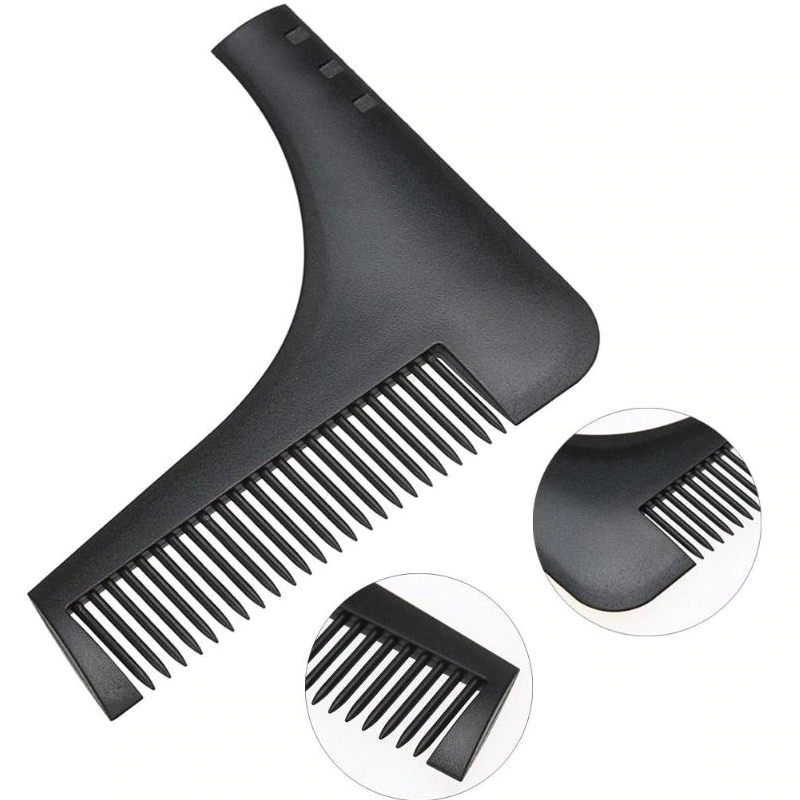 Расчёска шаблон трафарет для бороды 01439