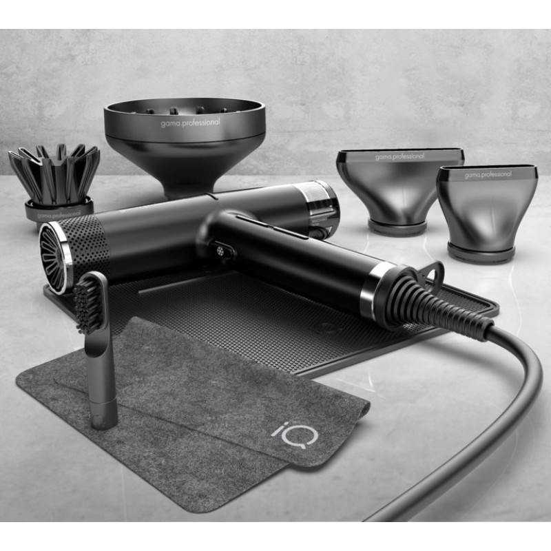 Фен Ga.Ma IQ2 Perfetto Black PH6075.BK