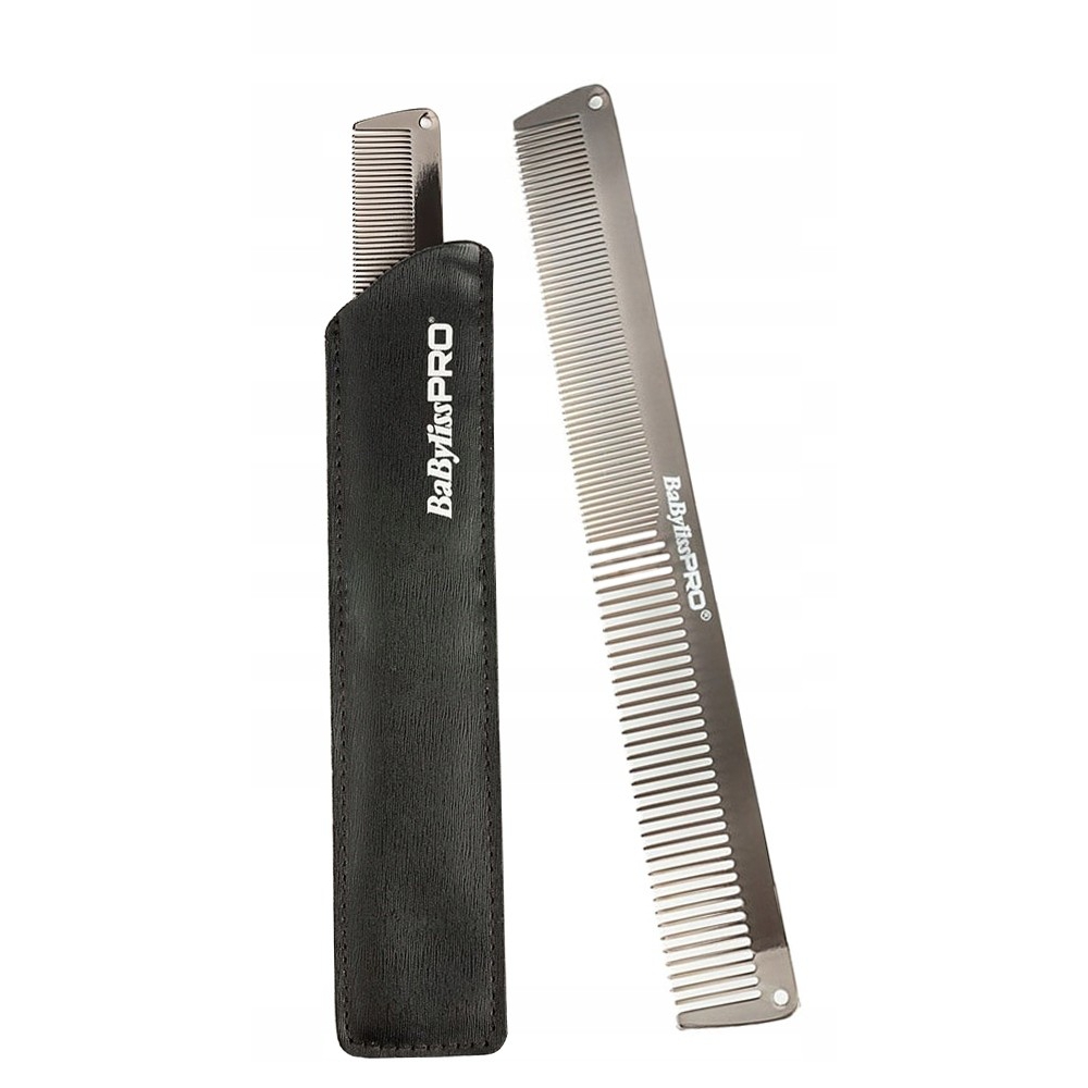 Расческа BaByliss Pro Gunsteel Metal Comb в чехле M3842E