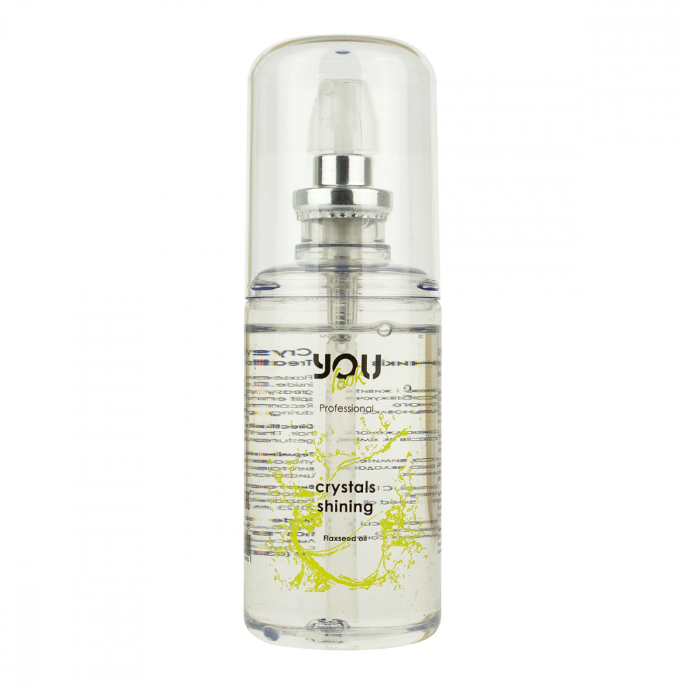 Кристаллы с маслом льна для кончиков волос You Look Professional Crystals Shining 80мл