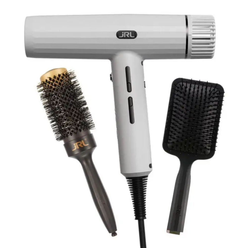 Фен JRL Forte Pro White 2150W+термобраши JRL-BR32 JRL-BR53 JRL-FP2401W