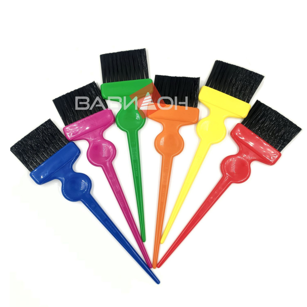 Набір кольорових пензликів Termix 6шт