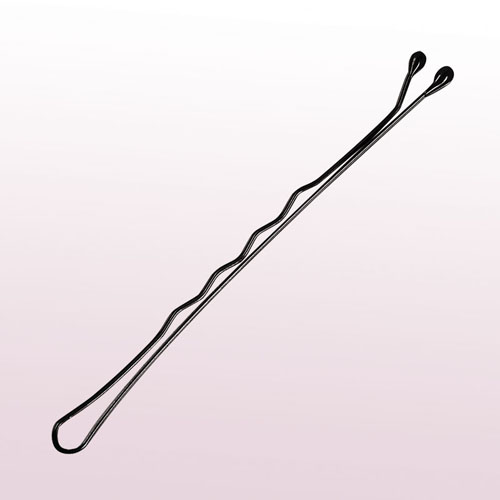 Невидимки KMS 70мм (черная) 24 шт 3150142/754014