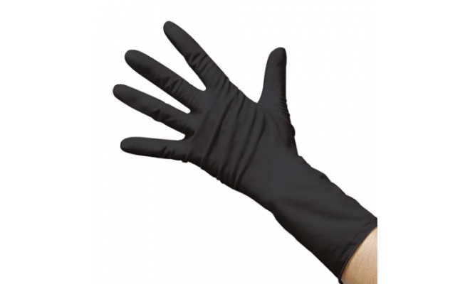 Перчатки Professional Black Gloves латексные 1 пара
