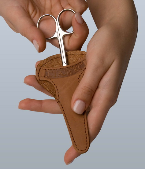 Чехол Сталекс для маникюрных ножниц "Вертолет"