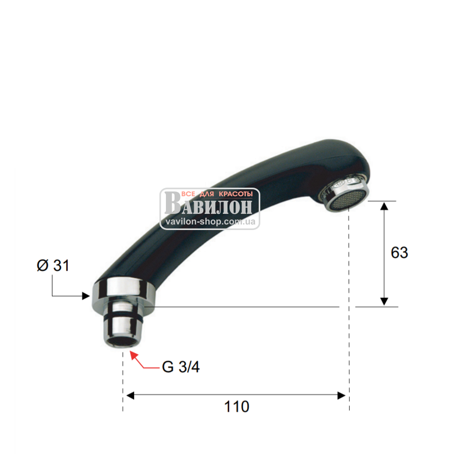 Душ для смесителя Remer K66