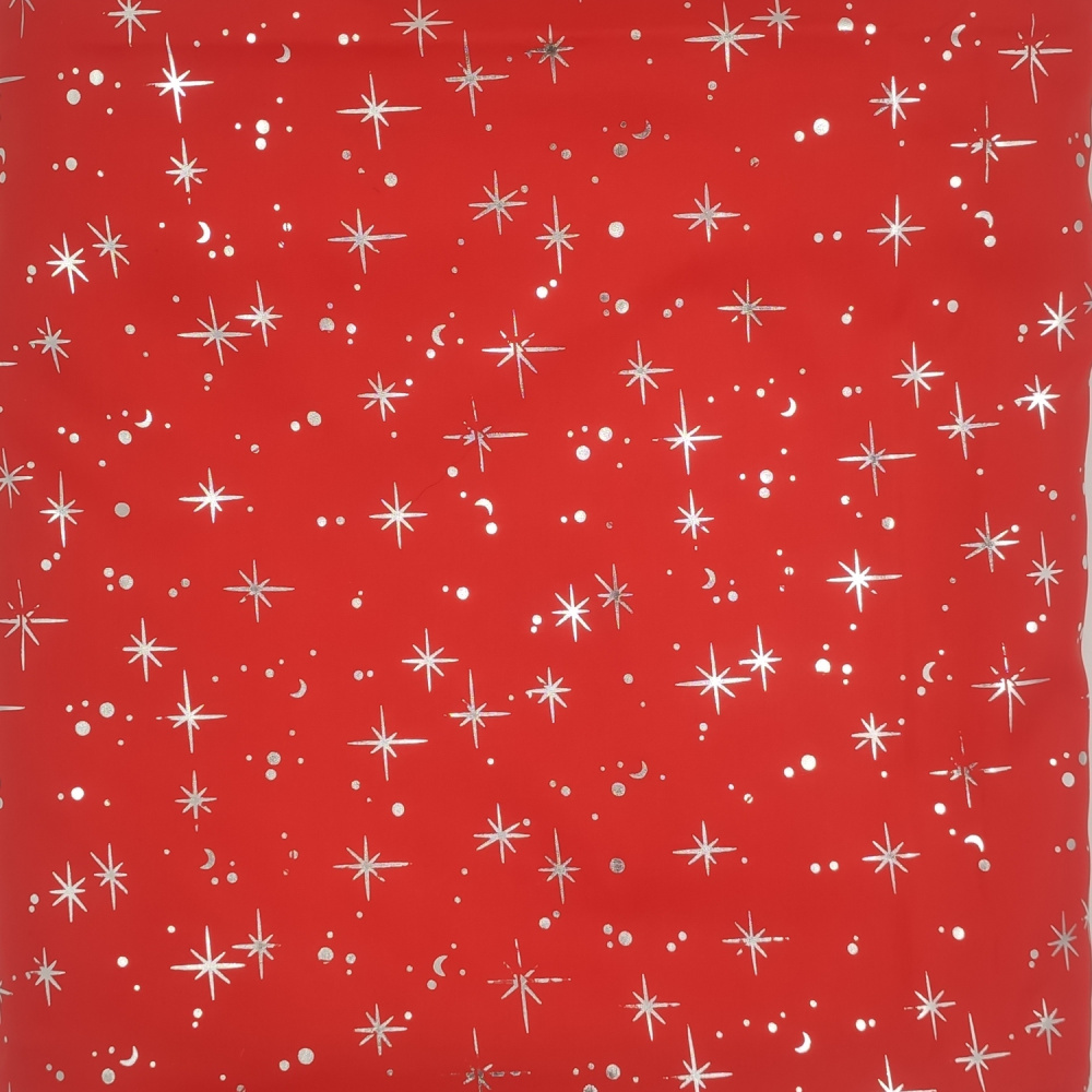 Пеньюар "Звёзды" красный J29