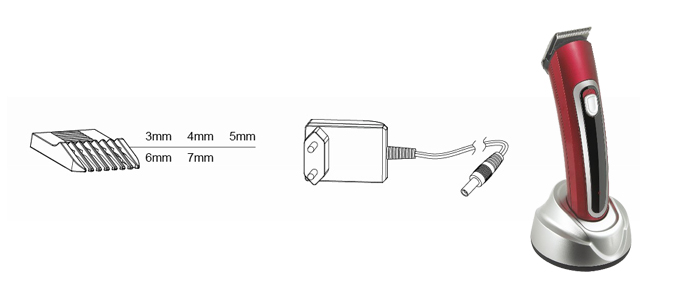Машинка для стрижки PROline RFC-0836 окантовочная