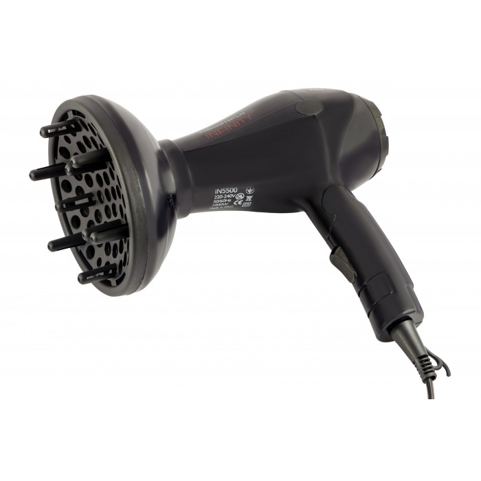 Фен Infinity Travel 1000W дорожній + дифузор IN5500