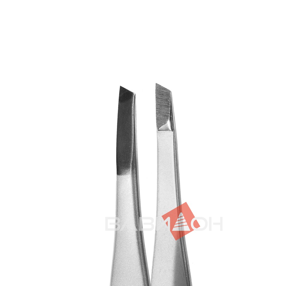 Пинцет Сталекс для бровей Expert TE-20/4 (узкие скошенные кромки)
