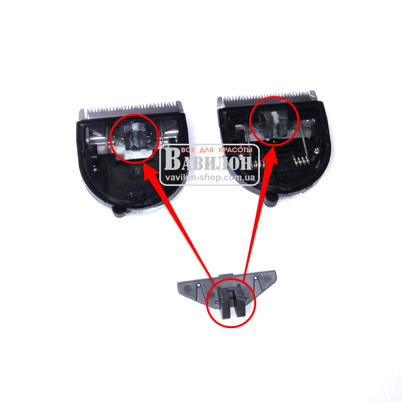 Подвижная часть ножа Moser 1871/1884 Chrom Style/LiPro 1854-7757