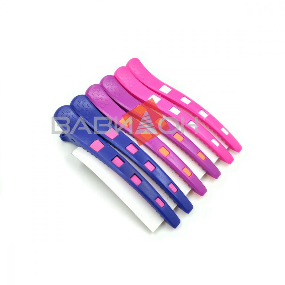 Зажим с силиконовой вставкой