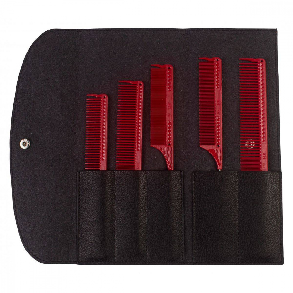 Набор расчёсок JRL 5шт+чехол JRL-J002