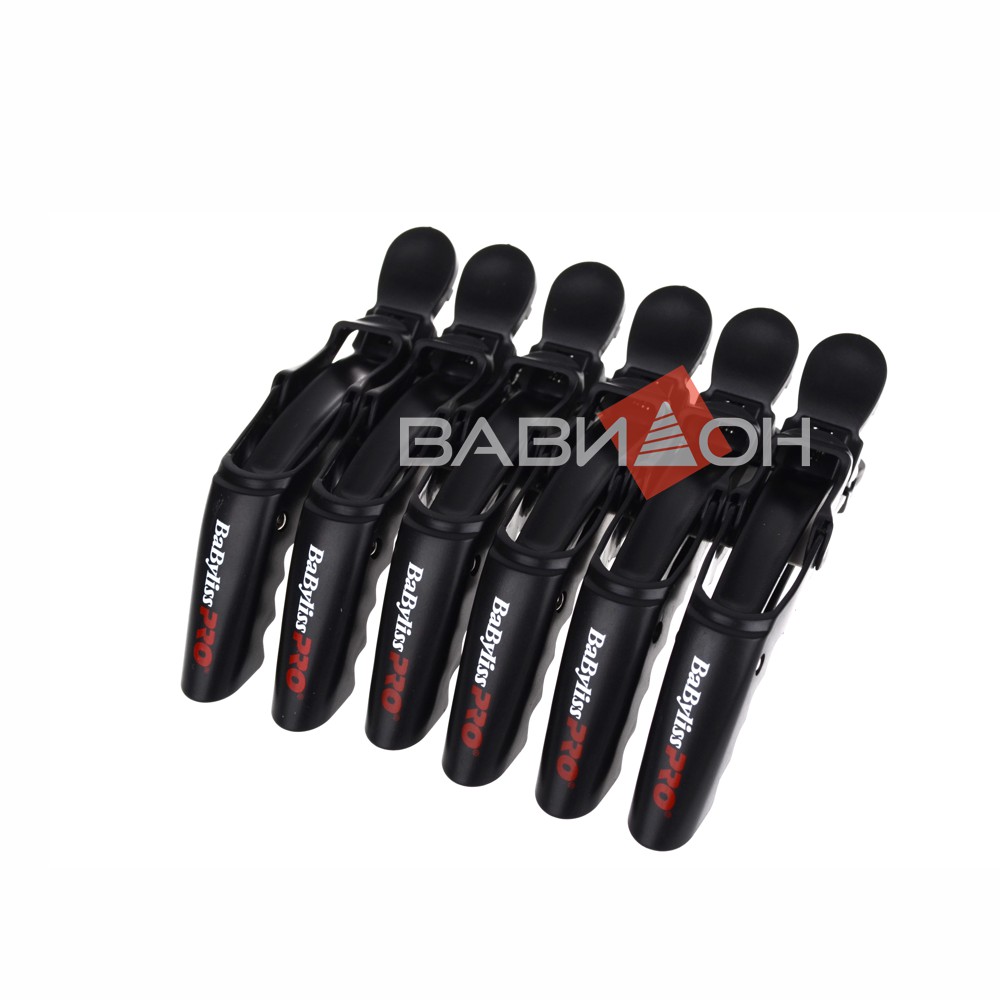 Зажимы BaByliss Croco Clip M2941E 6шт