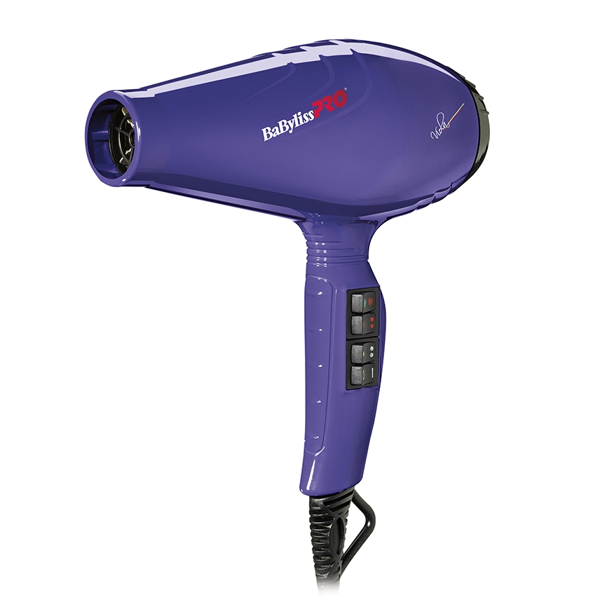 Фен Babyliss Azzuro Violla Bianco Nero Ionic BAB6350IE