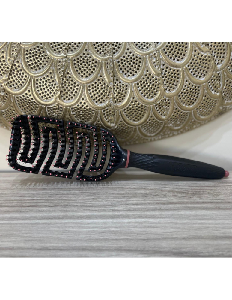 Щетка массажная Eurostil для распутывания волос 09037