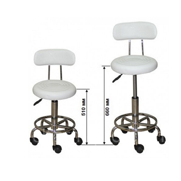 Стул мастера со спинкой 