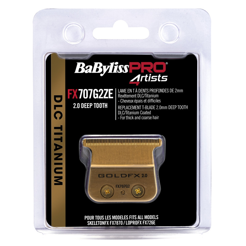 Нож для машинки Babyliss Skeleton FX Gold TITANIUM FX726E FX7870 FX707ZE