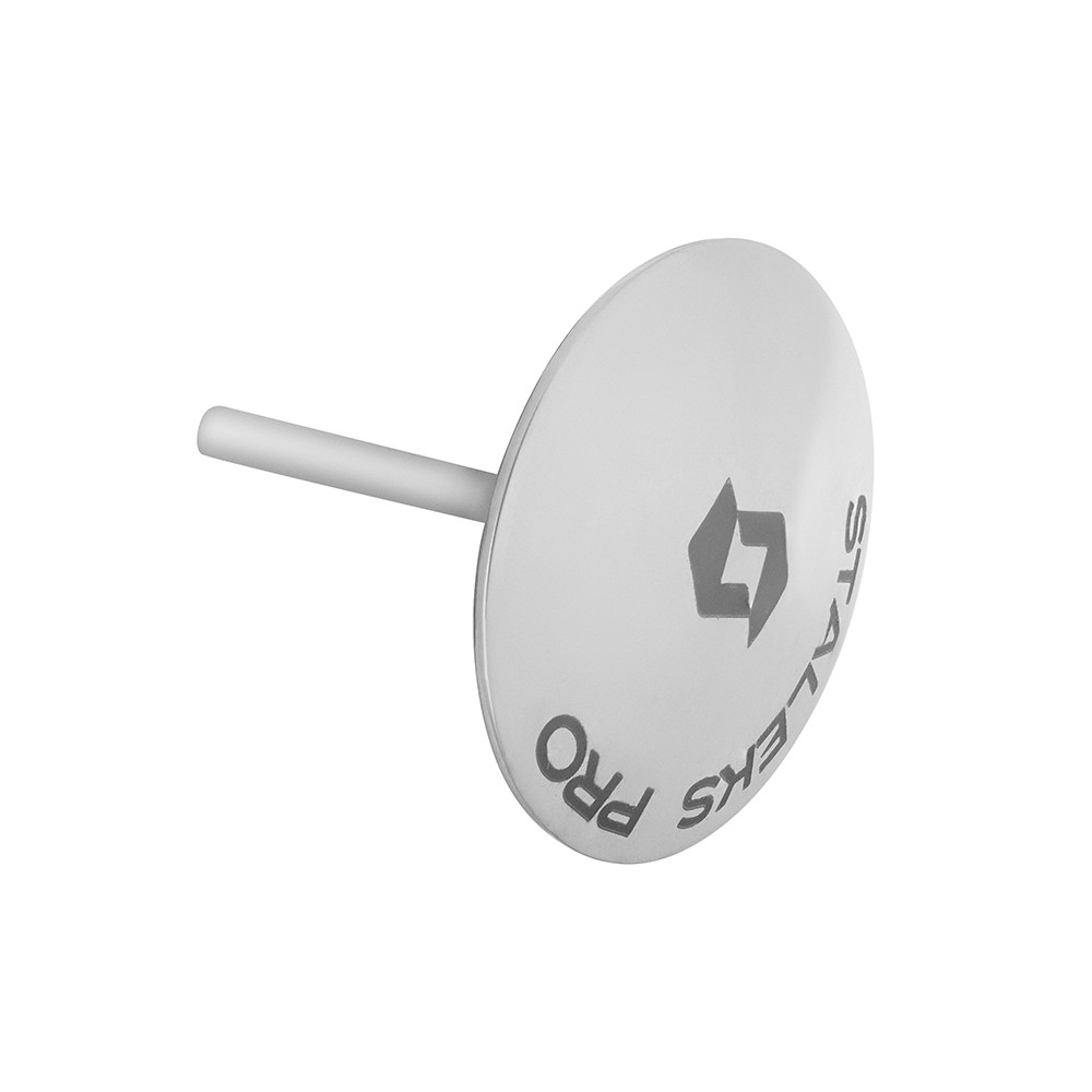 Диск педикюрный Зонтик PodoDisc Staleks Pro L в комплекте с сменным файлом-кольцом 180 грит 5 шт