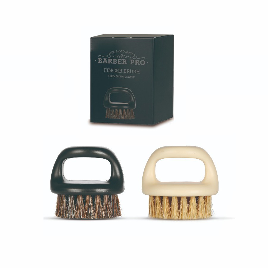 Сметка Finger Brush Barber Pro натуральная  щетина