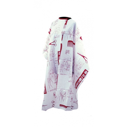 Пеньюар "Иероглифы ножницы расчески"