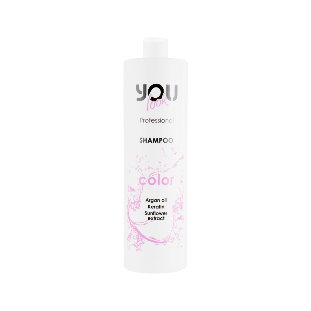 Шампунь для пофарбованих і пошкоджених волосся You Look Professional Color Shampoo 1000мл