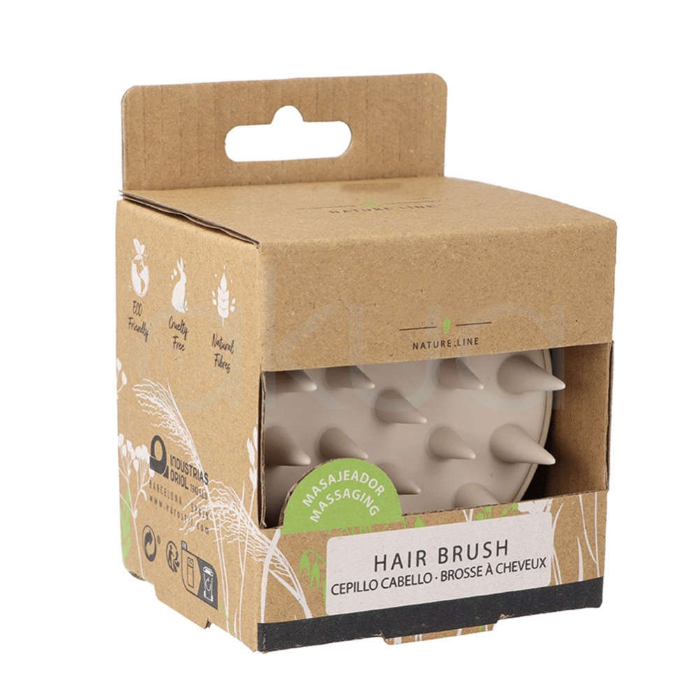 Щетка массажная Eurostil Nature Line 07954