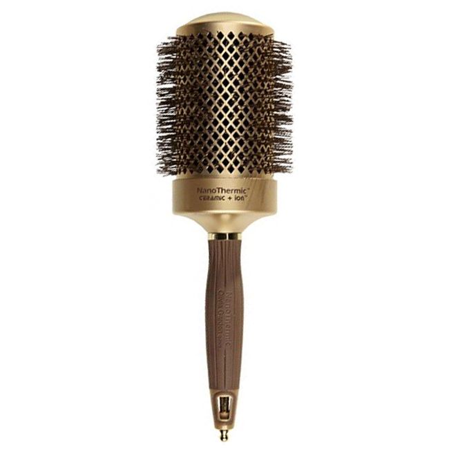 Термобраш Olivia Garden Expert Blowout Shine Wavy Bristles Gold&Brown 65