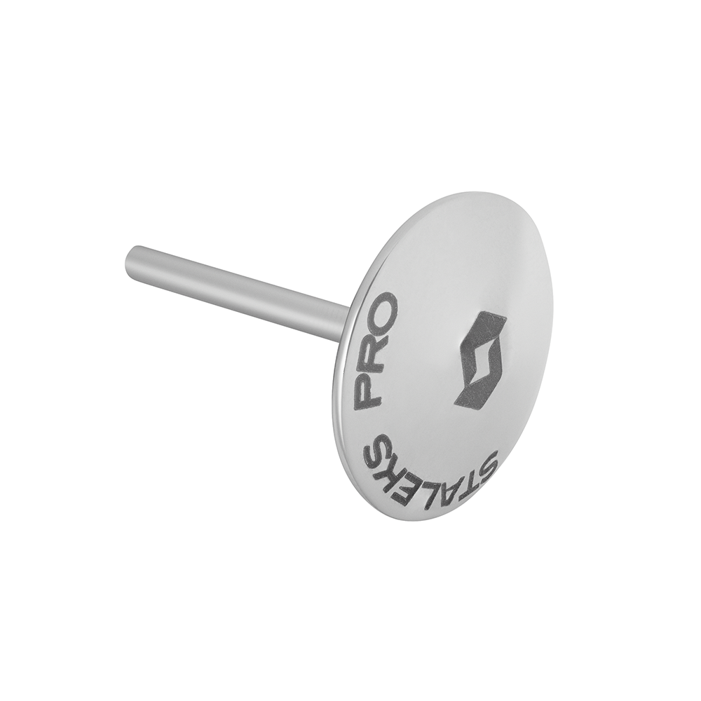 Диск педикюрный Зонтик PodoDisc Staleks Pro M в комплекте с сменным файлом-кольцом 180 грит 5 шт