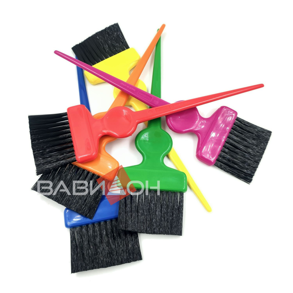 Набір кольорових пензликів Termix 6шт