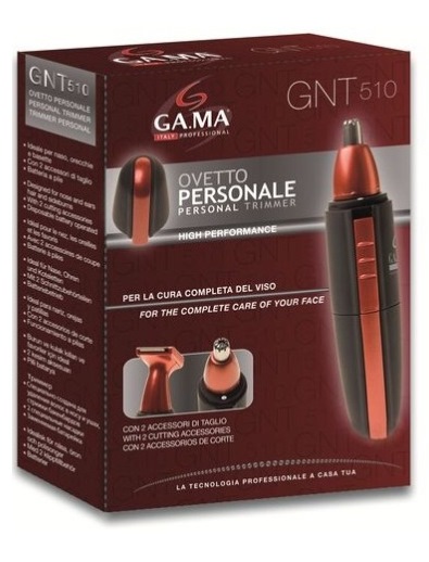 Машинка для удаления волос в носу ушах GA.MA 2 in1 T41 OVETTO 510