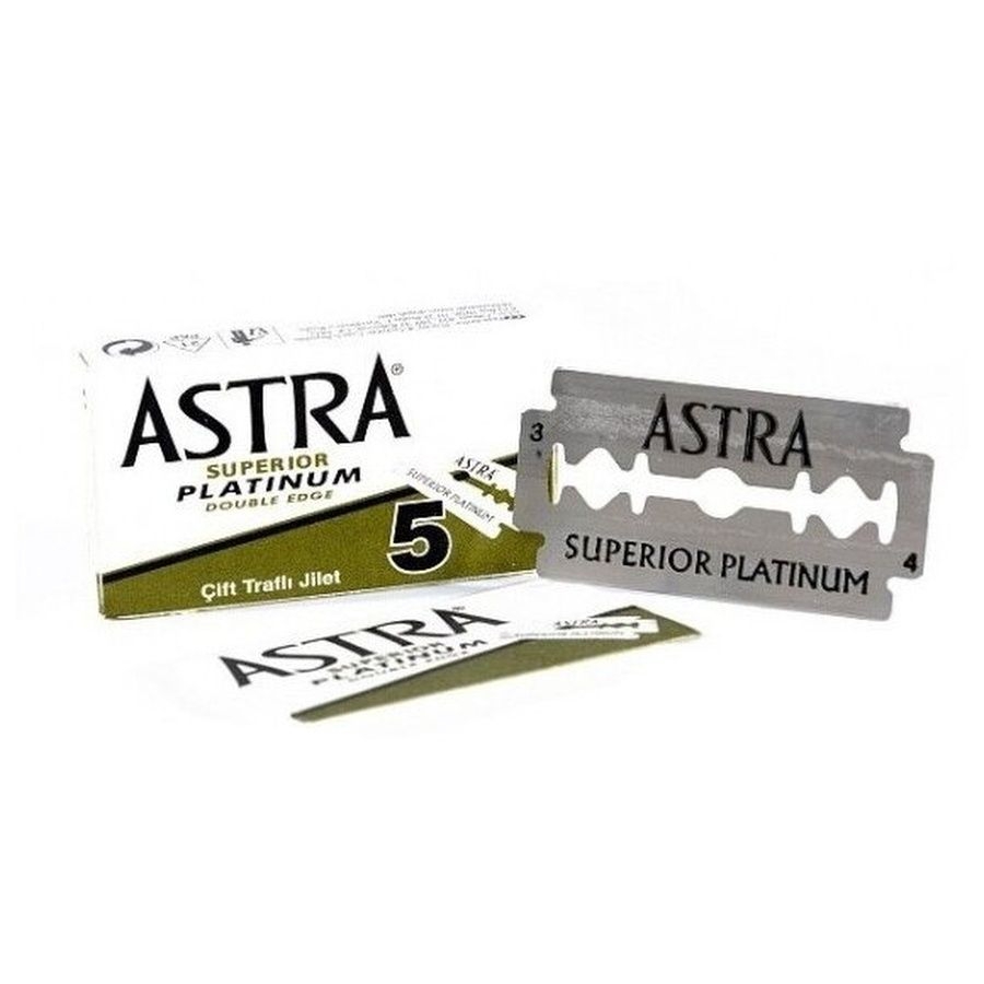 Лезвия двусторонние Astra Platinum 5 шт