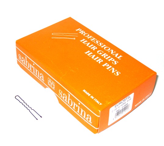 Шпильки ES 200гр. 01859/50 черные 7см