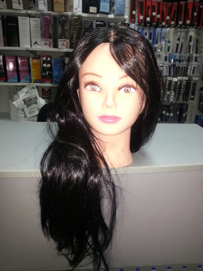 Голова-манекен Irene Protein+штатив 50-55см