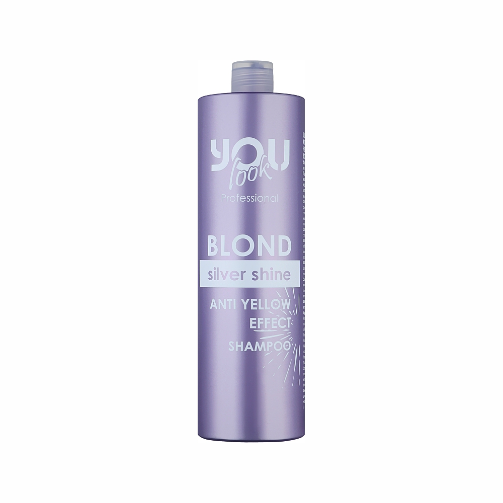 Шампунь от желтизны You look Professional Silver Shine Shampoo 1000мл