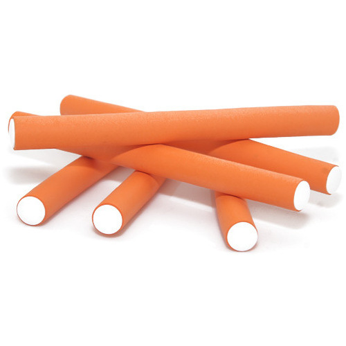 Бигуди гибкие Sibel D17*18см 12шт.оранжев.