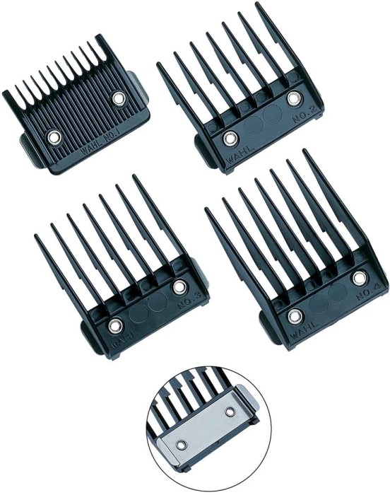 Комплект насадок для Wahl 4шт