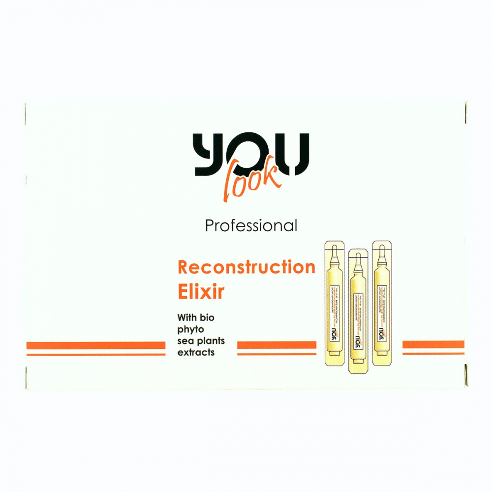Восстанавливающий эликсир для волос You Look Professional Reconstruction Elixir 10мл