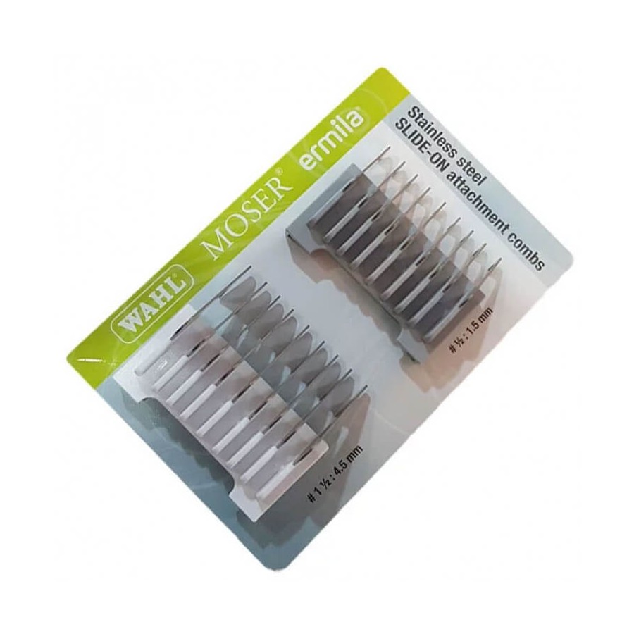 Комплект металлических насадок Moser 1,5 и 4,5 мм 1233-7180