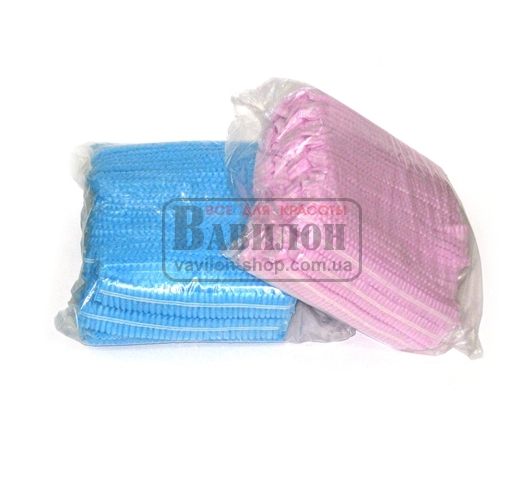 Шапочки спанбонд 100шт 